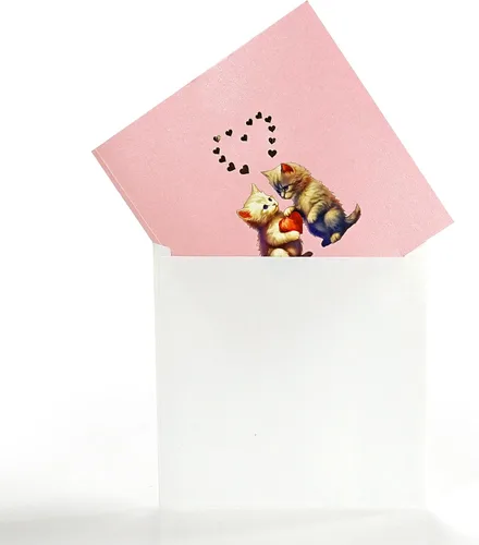 Miniatura 9 de CUTPOPUP - Tarjetas de aniversario desplegables para pareja, tarjeta de aniversario de boda 3D para él, esposa, marido, mamá, papá, tarjeta