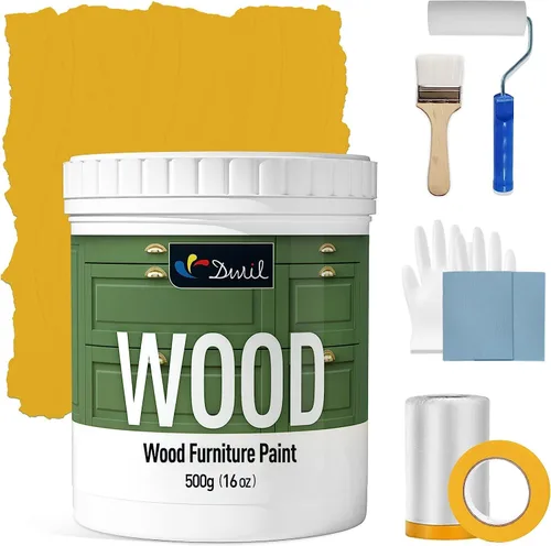 Miniatura 41 de DWIL Pintura para Muebles con Acabado Mate - Pintura para Madera de 16 Oz para Gabinetes, Puertas, Mesas y Cómodas Renovación - A Base de Agua, No