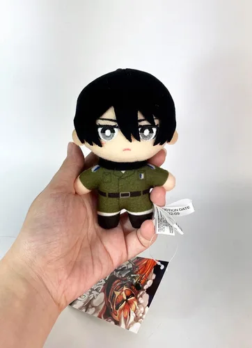 Miniatura 4 de Attack On Titan Manga - Mikasa Ackerman Peluche 4.5 pulgadas de alto