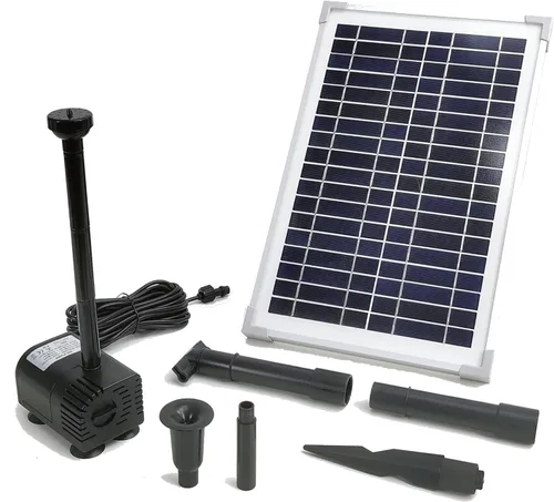 Miniatura 10 de Bomba de agua sumergible sin escobillas de 12V-24V DC 196 GPH para fuente solar hidroponía y acuaponía