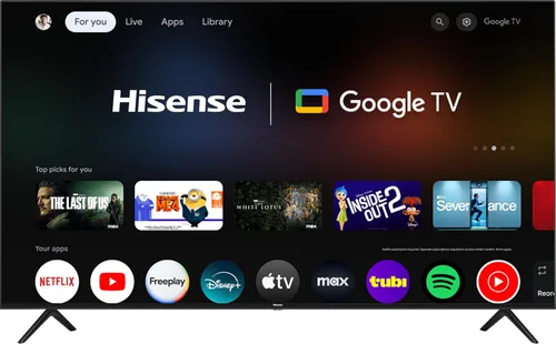 Miniatura 15 de Hisense - Televisión Smart 55A6H serie A6, de 55 pulgadas, con resolución 4K UHD, con Google TV, compatibilidad con Alexa, Dolby Vision HDR, DTS
