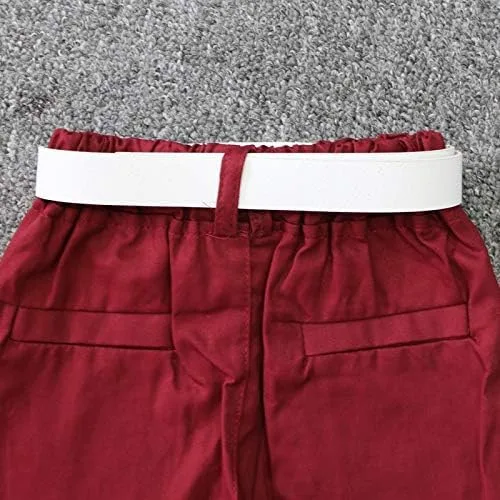 Miniatura 8 de Mubineo Conjunto de bermudas de verano para niños pequeños y niños pequeños