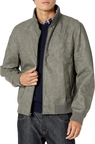 Miniatura 6 de Tommy Hilfiger Chaqueta bomber de piel sintética para hombre