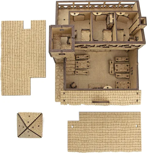 Miniatura 3 de TowerRex Tavern DND Terrain 1.102 in - Miniatura de fantasía para juegos de mesa Warhammer, Pathfinder y D&D