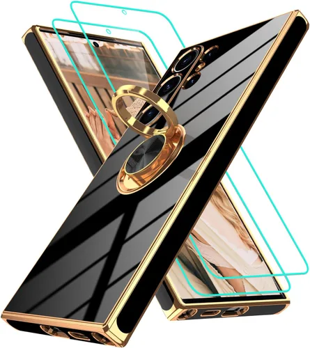 Miniatura 155 de Gritup Funda para Samsung Galaxy A14 5G: Funda Samsung A14 con 2 Protectores de Pantalla, Soporte de Anillo con Rotación 360°, Soporte Magnético
