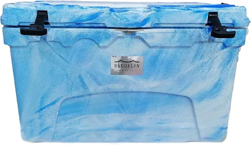 BKC Enfriador aislado rotomoldeado de 20L/45L, enfriador de hielo de 3 días, hielera ideal para pesca, canotaje, barbacoa, camping, pincnic y otras
