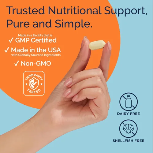 Miniatura 6 de Replenza Daily GLP-1 Suplemento de apoyo nutricional, vitaminas y minerales esenciales, apoyo para la salud intestinal, el estrés y la energía