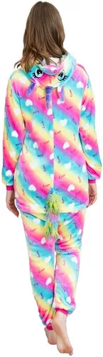 Miniatura 6 de Pijama unisex de una pieza de unicornio para adultos, disfraz de Halloween