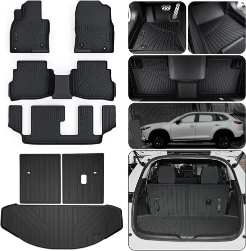 Miniatura 17 de Alfombrillas para Ford F-150 F150 SuperCrew/Crew Cab 2010-2014, forro de piso de ajuste personalizado todo clima de alta resistencia para accesorios