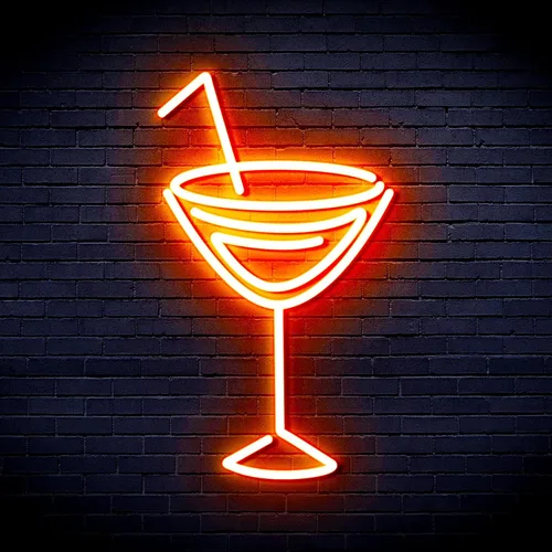 Miniatura 19 de AdvPro Seco Martini Flex Silicona LED Neon Sign - Azul - st16s32-fnu0207-b