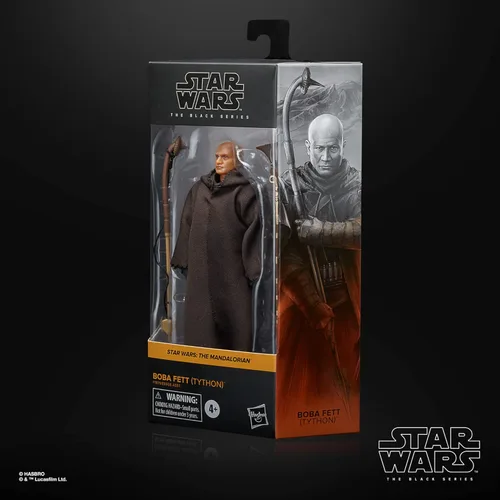Miniatura 7 de STAR WARS The Black Series Boba Fett (Tython) Figura coleccionable de The Mandalorian de 6 pulgadas, juguetes para niños a partir de 4 años