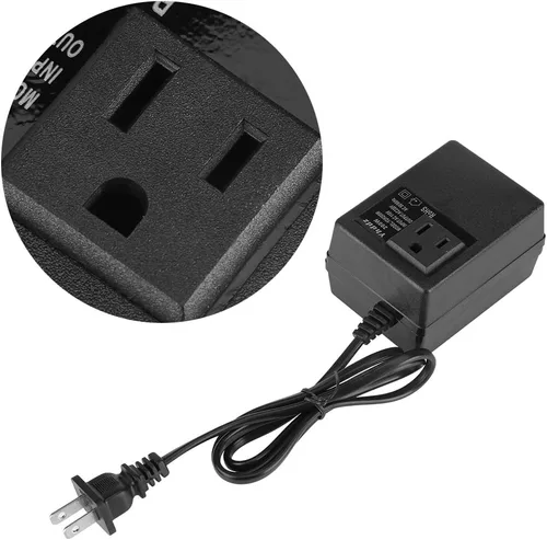 Miniatura 7 de Zopsc Transformador convertidor de voltaje de potencia, 110 a 220V, 200W, adaptador de viaje