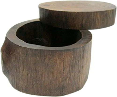 Miniatura 2 de Trust TRUSTSHOP - Caja de anillos de madera hecha a mano para anillos de boda antiguos