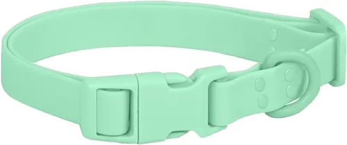 Miniatura 17 de FEimaX Collar de silicona impermeable para perro ajustable y resistente al olor, fácil de limpiar para perros grandes, medianos y pequeños, collares