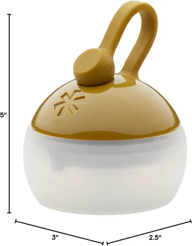 Miniatura 6 de Snow Peak Hozuki - Mini linterna, compacta, brillante, portátil, luz de campamento, color dorado
