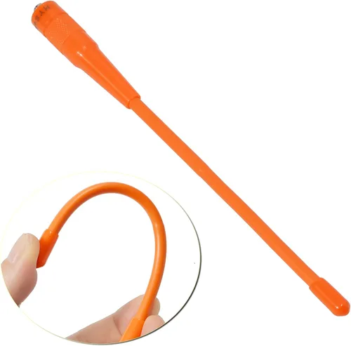 Miniatura 4 de HYS Antena hembra VHF UHF SMA, doble banda 6.6 ft/27.6 in Walkie Talkie Antena para 144/430Mhz Retevis Baofeng Wouxun KG-659 UV-5R 9R Radio de mano