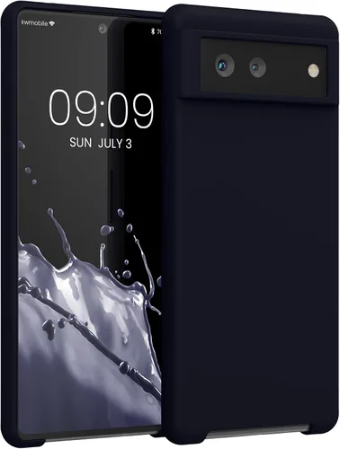 Miniatura 199 de kwmobile Funda Compatible con Google Pixel 6 Pro - Funda de Teléfono de Silicona TPU con Acabado Suave - Azul Caribe
