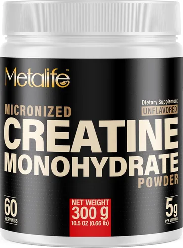 Miniatura 12 de 100% creatina monohidrato en polvo 100 porciones, fabricado en Canadá, polvo micronizado, crecimiento muscular, sin sabor, ideal para atletas