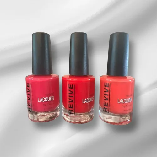 Miniatura 4 de Brighten Your Day - Juego de esmaltes de uñas – Paquete de 3 tonos vibrantes en Coral Reef, Getting Reddy y Pinky Swear – 7 libre, no tóxico