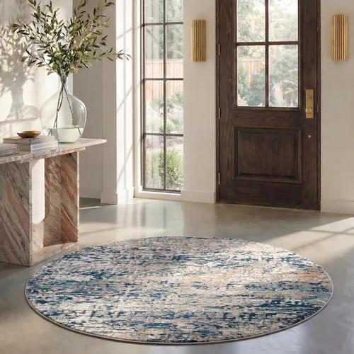 Miniatura 50 de SAFAVIEH Colección Madison - Alfombra de acento 2'2" x 4', negro y dorado, diseño abstracto moderno, no desprende pelusa y fácil cuidado, ideal