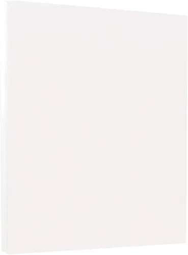 Miniatura 19 de JAM PAPER Vellum Bristol Cartulina de 65 lb - 8.5 x 11 Coverstock - 147 gsm - Azul - 50 Hojas/Paquete