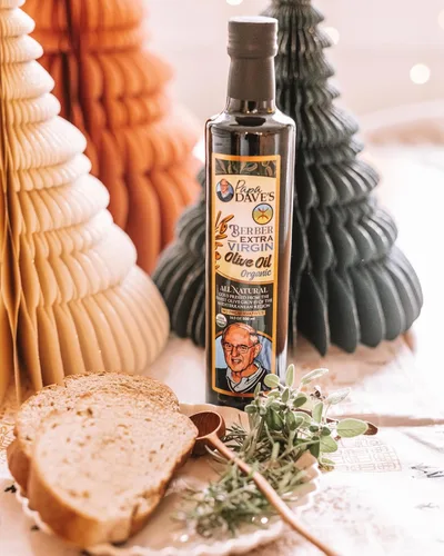 Miniatura 2 de Papa Dave's Aceite de oliva virgen extra orgánico certificado por USDA, contiene polifenol primero prensado en frío, aceite de oliva rico