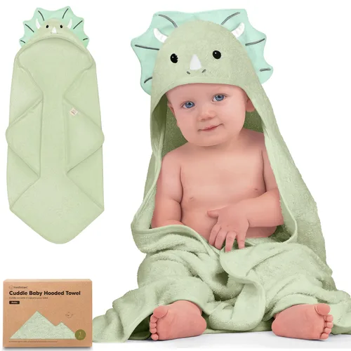 Miniatura 39 de KeaBabies Toalla de bebé con capucha para recién nacido, viscosa derivada de bambú, toallas de baño grandes con capucha para niños, niñas, niños