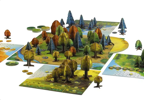 Miniatura 4 de Blue Orange Games Juego de Mesa Fotosíntesis - Juego de Mesa de Estrategia Familiar o para Adultos Galardonado para 2 a 4 Jugadores. Recomendado