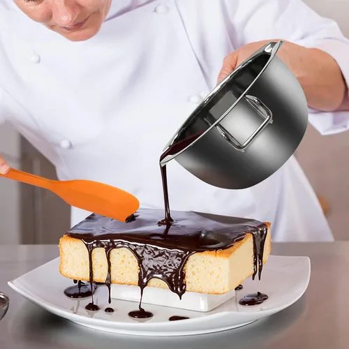 Miniatura 3 de Artcome Juego de ollas para derretir doble caldera, 20.3 fl oz/0.6 cuartos de galón, olla de acero inoxidable de 54.1 fl oz/1.7 cuartos de galón