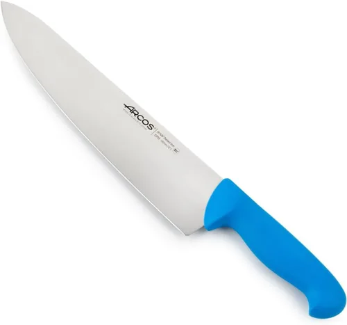 Miniatura 18 de Arcos Cuchillo de chef de acero inoxidable de 10 pulgadas. Cuchillo de cocina profesional multiusos para cortar y limpiar verduras. Mango ergonómico
