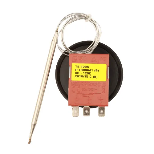 Miniatura 5 de TS-120SB Corea Termóstato Capilar Arco Iris 32.0-248.0 °F Interruptor de temple ajustable Controlador de temperatura NC de 3 pines
