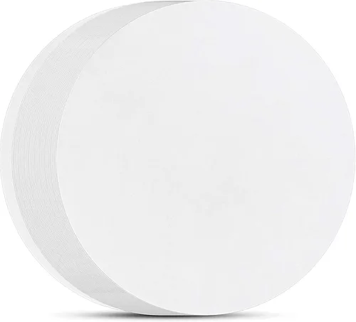 Miniatura 11 de Hojas de papel para hamburguesas redondas de 4/4.5 pulgadas para prensa de hamburguesas, 200 piezas de 4.5 pulgadas de papel pergamino redondo/hoja