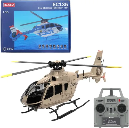 Miniatura 11 de Helicóptero RC, modelo de avión MD500 C189 1/28 2.4G 4CH modelo de helicóptero de un solo rotor (versión RTF)