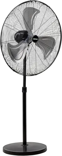 Miniatura 11 de OEMTOOLS OEM24871 - Ventilador de pedestal oscilante de 20 pulgadas, altura ajustable para garaje, tienda, gimnasio, almacén de flujo de aire