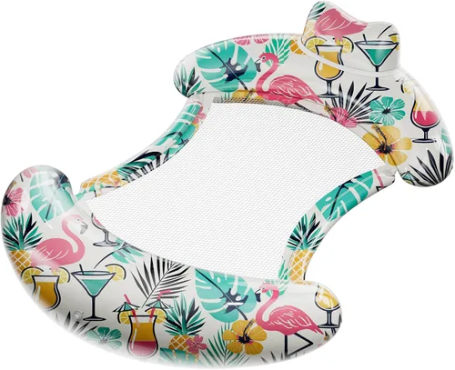 Miniatura 7 de Pool Floats Adult - Inflatable Pool Lounger, Pool Lounger Chairs for Relaxation, Floating Water Lounger Chairs Summer Water Sun Tanning for Swimming
