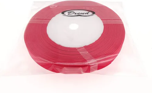 Miniatura 3 de Dxeud Cinta de organza transparente (roja, 1/2" x 50 yardas)