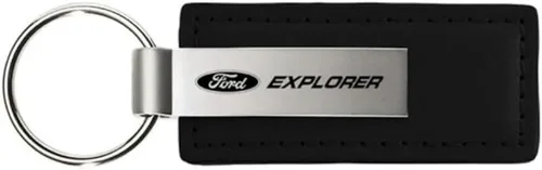 Au-TOMOTIVE GOLD Rectangular Leather Key chain for Ford Explorer