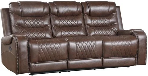 Miniatura 19 de Lexicon Derringer Wall Hugger Power - Sofá reclinable doble, color marrón