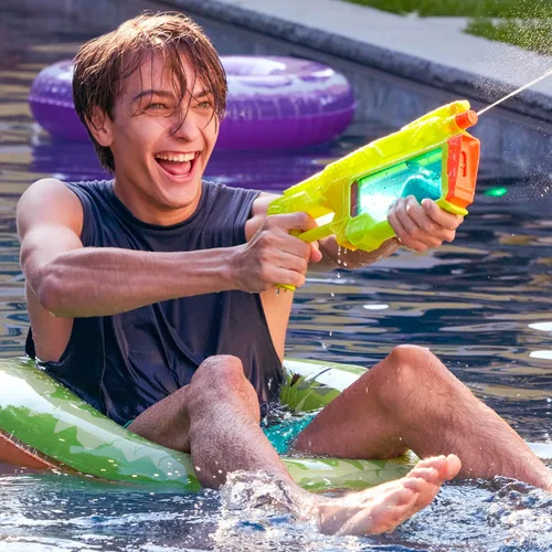 Miniatura 9 de Nerf Super Soaker Dunk-Fill+ Water Blaster Tanque de llenado instantáneo fácil, simplemente sumerge y vaya Tanque de 12.1 onzas líquidas