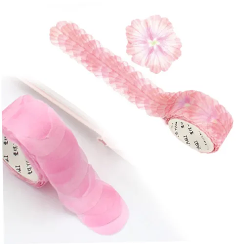 Miniatura 4 de EXCEART Pegatinas de arte floral pequeñas pegatinas de flores para cinta decorativa Washi 20 diseños Alcea Rosea