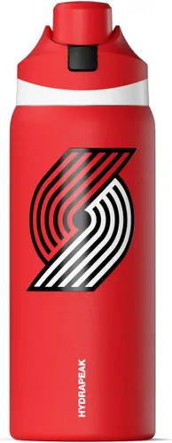 Miniatura 21 de Hydrapeak Botella de agua aislada con licencia oficial de la NBA Phoenix Suns Oasis de 32 onzas con tapa de botón y asa integrada, botella deportiva