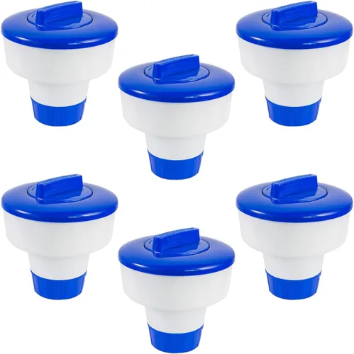 Miniatura 11 de XtremepowerUS Dispensador del cloro del flotador del bromo del cloro, dispensador del flotador de la tableta 3" para la piscina, idea para la tierra