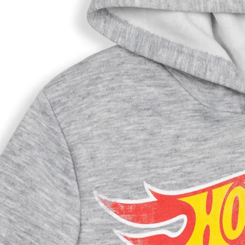 Miniatura 4 de Hot Wheels Sudadera con capucha de forro polar para niños pequeños a niños grandes