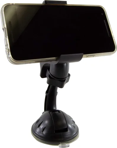 Miniatura 6 de Electronix Express - Soporte universal para parabrisas y tablero de automóvil, función giratoria de 360 grados, se adapta a cualquier teléfono