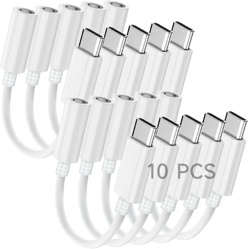 Miniatura 14 de Seulliya Adaptador USB C a 3.5mm de conector de auriculares para iPhone 17/16/15 Pro/Max, DAC Dongle de audio de alta resolución, convertidor