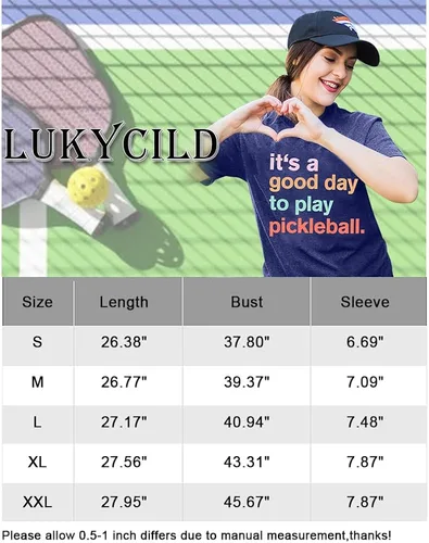 Miniatura 5 de Pickleball Shirts Women Pickleball Paddle Graphic Tee Pickleball Lovers Gifts T Shirts Casual Short Sleeve Tops
