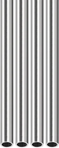 Miniatura 26 de DTGN Tubo de acero inoxidable 304 de 0.276 in x 0.008 in x 9.843 in (ODxWall TxL) - Paquete de 4 - Bueno para equipos de maquinaria - Tubos de metal