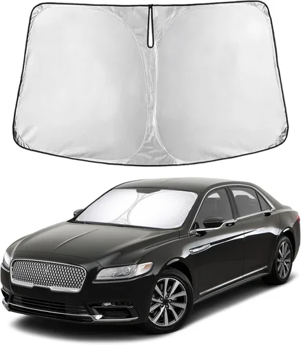 Miniatura 212 de Econour Parasol para parabrisas compatible con Honda Civic 2016-2021, protector de parasol plegable para ventana, bloquea los rayos UV y mantiene tu