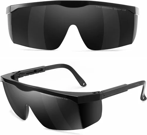 Alsenor IPL 190 nm-2000 nm Gafas de Seguridad Láser para Operadores de Cosmetología Láser, Protección para los Ojos y Tratamiento de Depilación Láser