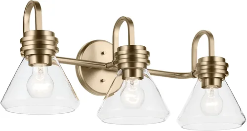 Miniatura 26 de Kichler Farum 55153CH - Aplique de pared de 1 luz de 7.25 pulgadas con cristal ópalo en cromo, para chimenea, cocina, dormitorio, pasillo o tocador